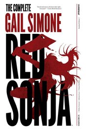 RED SONJA COMPLETE GAIL SIMONE HC OVERSIZED SIMONE SGN