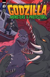 GODZILLA MONSTERS & PROTECTORS #3 CVR A DAN SCHOENING