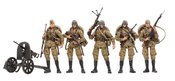 JOY TOY WWII SOVIET INFANTRY 1/18 FIGURE 5PK