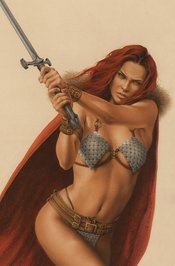 INVINCIBLE RED SONJA #2 CELINA LTD VIRGIN CVR