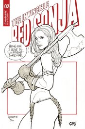 INVINCIBLE RED SONJA #2 CVR D CHO