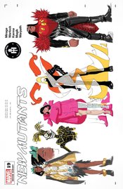 NEW MUTANTS #19 LINS CHARACTER DESIGN VAR GALA