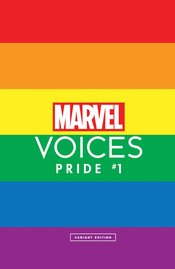 MARVELS VOICES PRIDE #1 RAINBOW VAR