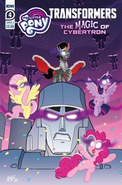 MLP TRANSFORMERS II #4 (OF 4) CVR A TONY FLEECS