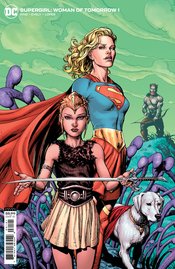 SUPERGIRL WOMAN OF TOMORROW #1 CVR B CARDSTOCK FRANK VAR