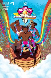 WWE NEW DAY POWER OF POSITIVITY #1 (OF 2) CVR A BAYLISS
