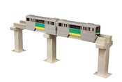 CERTAIN SCI ANITECTURE ACADEMY MONORAIL 1/150 PAPER MDL KIT