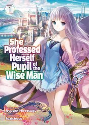 SHE PROFESSED HERSELF PUPIL OF WISE MAN LIGHT NOVEL VOL 01 (