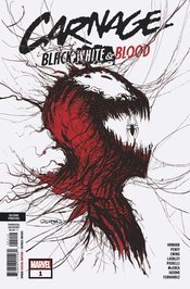 CARNAGE BLACK WHITE AND BLOOD #1 (OF 4) 2ND PTG GLEASON VAR