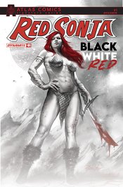 RED SONJA BLACK WHITE RED #1 CVR O DEIBERT & STAGGS SGN ATLA