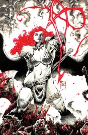 RED SONJA BLACK WHITE RED #1 CVR N TAN LTD VIRGIN