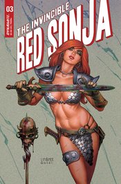 INVINCIBLE RED SONJA #3 CVR B LINSNER