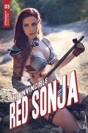 INVINCIBLE RED SONJA #3 CVR E COSPLAY