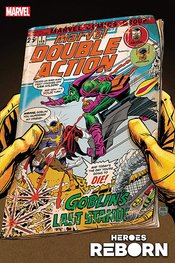 DF HEROES REBORN DOUBLE ACTION #1 JURGENS & SEELEY SGN