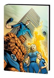 FANTASTIC FOUR HICKMAN OMNIBUS HC VOL 01 DAVIS 1ST ISSUE CVR