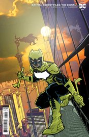 BATMAN SECRET FILES SIGNAL #1 CVR B CARDSTOCK HAMNER VAR