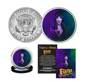 ELVIRA COLL HALF DOLLAR COIN BLUE