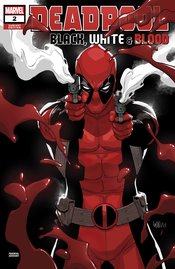 DEADPOOL BLACK WHITE BLOOD #2 (OF 5) YU VAR