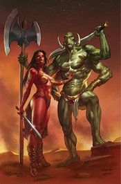 DEJAH THORIS VS JOHN CARTER OF MARS #3 CVR J PARRILLO LTD VI