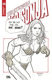 INVINCIBLE RED SONJA #5 CVR D CHO