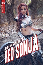 INVINCIBLE RED SONJA #5 CVR E COSPLAY