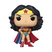 POP HEROS WONDER WOMAN 80TH CLASSIC W/ CAPE WONDER WOMAN FIG