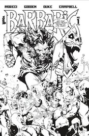 BARBARIC #1 DLX B&W ED CVR A