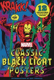 MARVEL CLASSIC BLACK LIGHT COLLECTIBLE POSTER PORTFOLIO