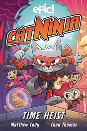 CAT NINJA HC GN VOL 02 TIME HEIST