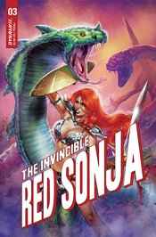 INVINCIBLE RED SONJA #3 CVR Q FOC PREMIUM CHATZOUDIS