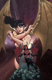 VAMPIRELLA VS PURGATORI #5 CVR M FOC BONUS SARRASECA VIRGIN