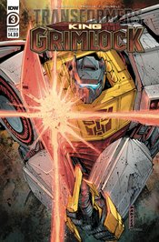 TRANSFORMERS KING GRIMLOCK #3 (OF 5) CVR B PADILLA