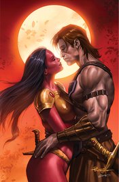 DEJAH THORIS VS JOHN CARTER OF MARS #4 CVR J PARRILLO LTD VI