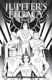 JUPITERS LEGACY REQUIEM #5 (OF 12) CVR C MAGUIRE B&W (MR)