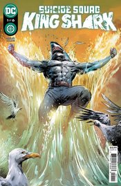 DF SUICIDE SQUAD KING SHARK #1 SEELEY SGN