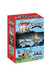 DAV PILKEY HERO COLLECTION 3-BOOK BOXED SET