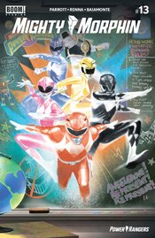 MIGHTY MORPHIN #13 CVR F FOC REVEAL VAR DEL MUNDO