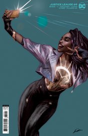 JUSTICE LEAGUE #69 CVR B LOZANO CARD STOCK VAR