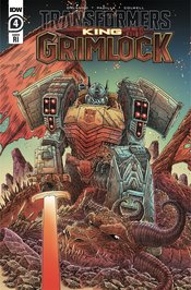 TRANSFORMERS KING GRIMLOCK #4 (OF 5) CVR C 10 COPY INCV STOK