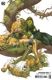 WONDER GIRL #7 CVR B TEDESCO CARD STOCK VAR