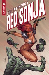 INVINCIBLE RED SONJA #7 CVR B LINSNER