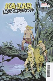 KA-ZAR LORD SAVAGE LAND #5 (OF 5) 10 COPY INCV GARCIA MAP VA