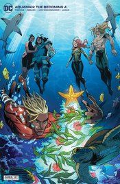 AQUAMAN THE BECOMING #4 (OF 6) CVR B RANDOLPH CARD STOCK VAR