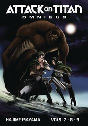 ATTACK ON TITAN OMNIBUS TP VOL 03 VOL 7-9 (MR)