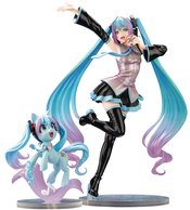 HATSUNE MIKU FEAT MY LITTLE PONY BISHOUJO STATUE