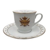 MOTU REVELATION CASTLE GRAYSKULL CREST CUP & SAUCER SET