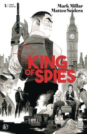 KING OF SPIES #4 (OF 4) CVR B SCALERA B&W