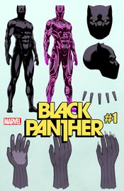 BLACK PANTHER #1 2ND PTG CABAL DESIGN VAR