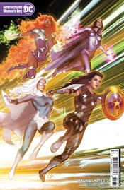 TITANS UNITED #7 (OF 7) CVR C STAGGS CARD STOCK VAR