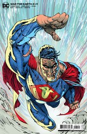 WAR FOR EARTH 3 #1 CVR B GUILLEM MARCH CARDSTOCK